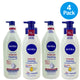 NIVEA Intense Healing Body Lotion for Dry Skin 16.9 oz 4 Pack New