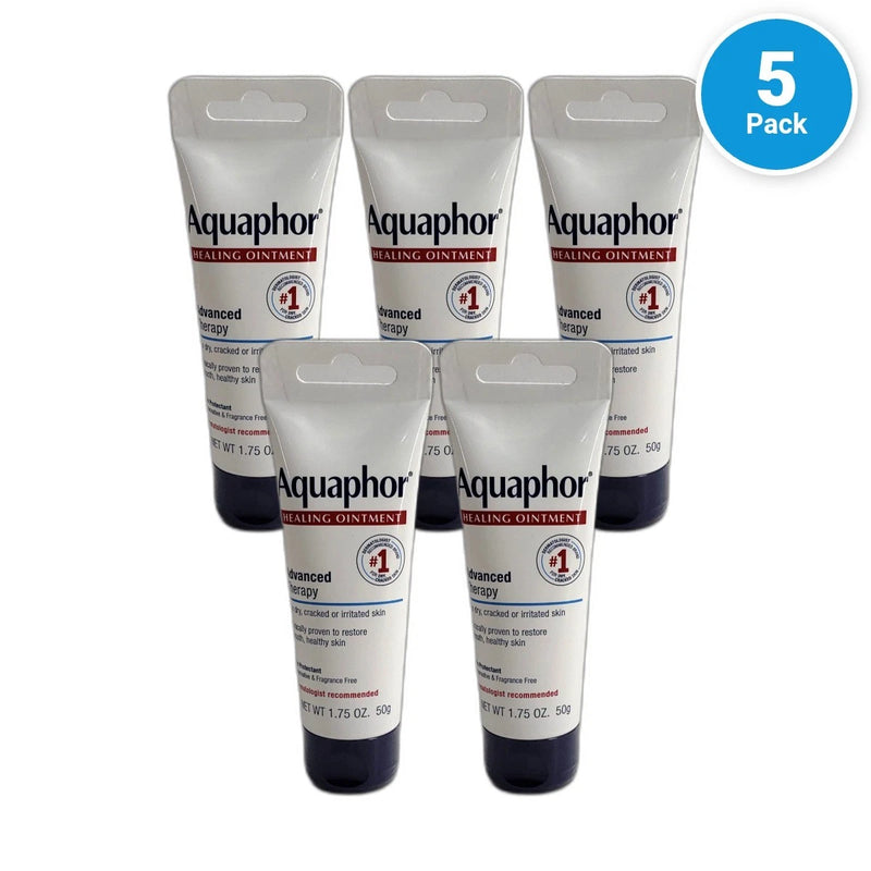 Aquaphor Healing Dry Cracked Irritated Skin Exp 02/27 Pack of 5 New