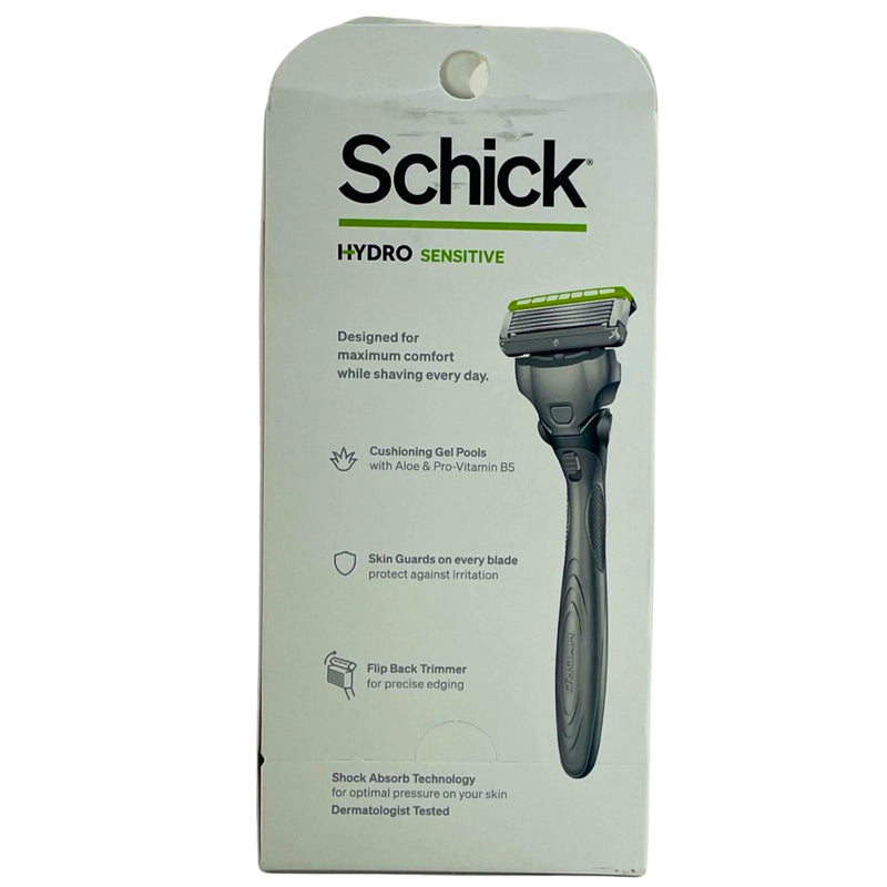 Schick Hydro Skin Comfort Sensitive Razor Handles & Blades Refills 5 Pack Assort