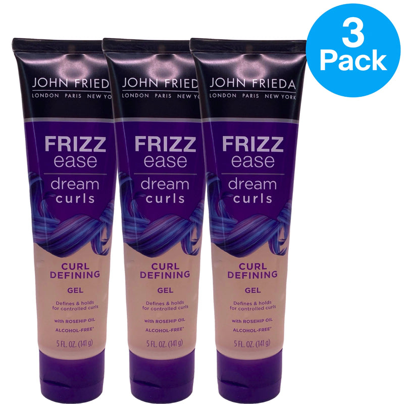John Frieda Frizz Ease Dream Curls Curl Defining Gel 5 fl oz 3 Pack New