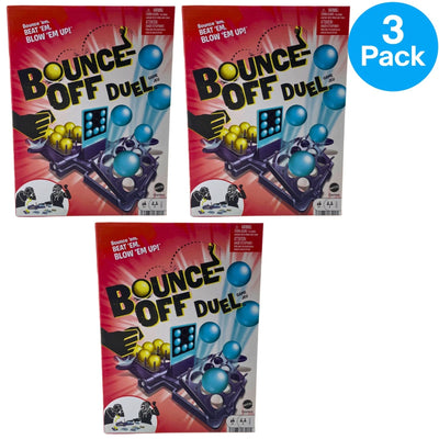Bounce-Off Duel Tabletop Party Game Mattel Games 2-Player 3 Pack New