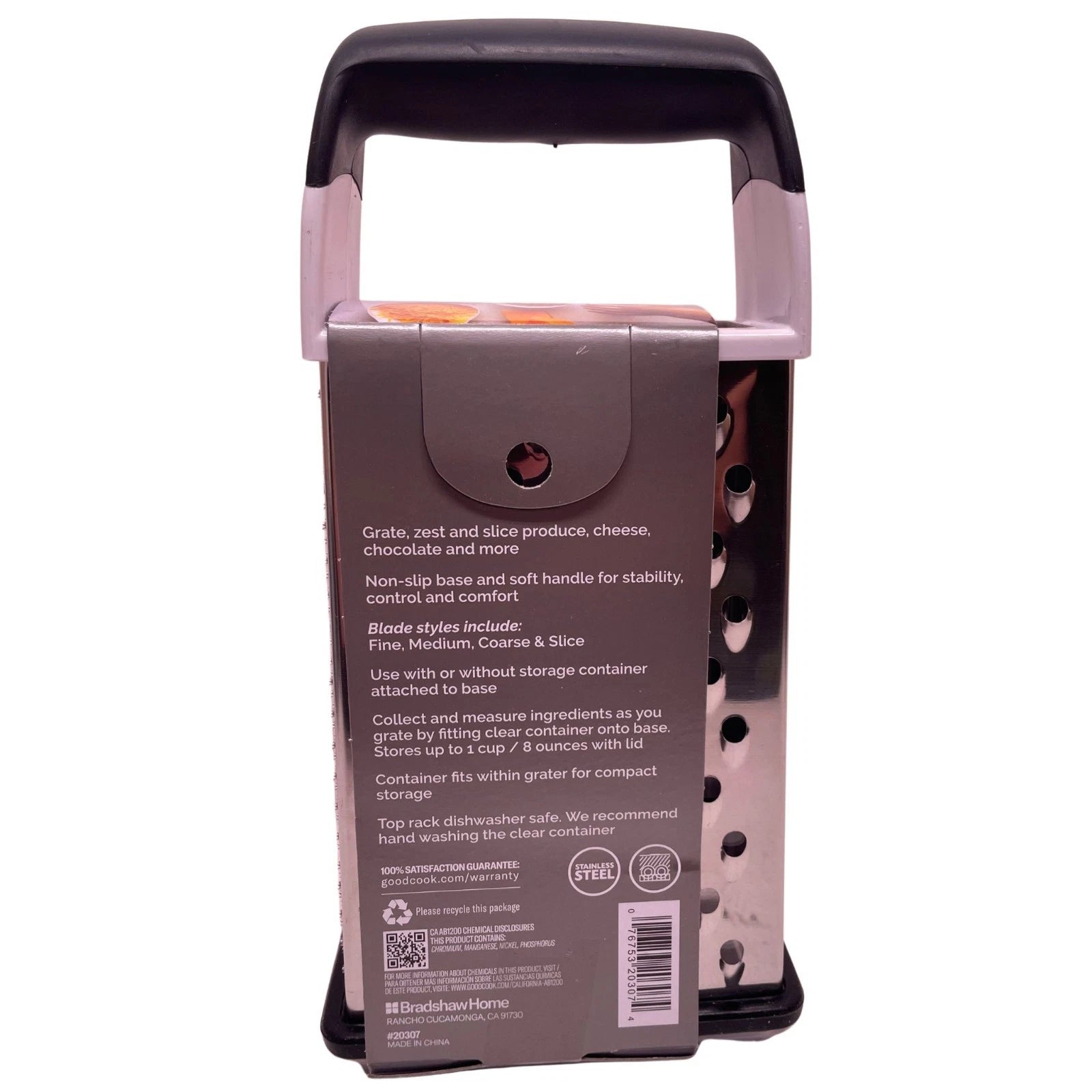 GoodCook Touch Box Grater Stainless Steel 2 Pack New