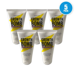 Growth Bomb Strengthening Hair Mask Leave-In Repair Hydrates Pack of 5 New