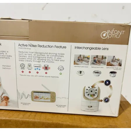 Infant Optics DXR-8 PRO Baby Monitor Video Cam Camera w/ 5" 720P HD Open Box