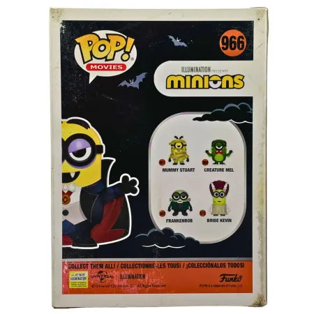 Funko Pop! Movies Minions Dave’Acula #966 Walgreens Exclusive – New 2