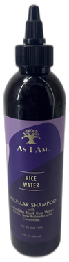 As I Am Rice Water Shampoo 8 Oz Forbidden Black Rice Saw Palmetto Pack of 2 New