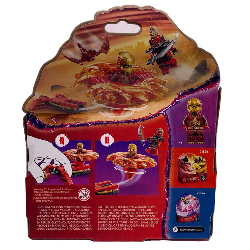 LEGO Ninjago Kai Dragon Spinjitzu Spinner 54PCS 3 Pack New