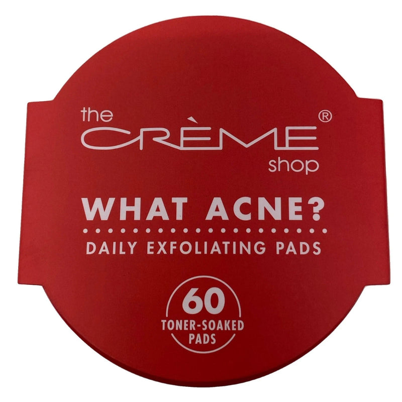The Crème Shop What Acne Daily Exfoliating Pads 60 Pads 8 Pack New