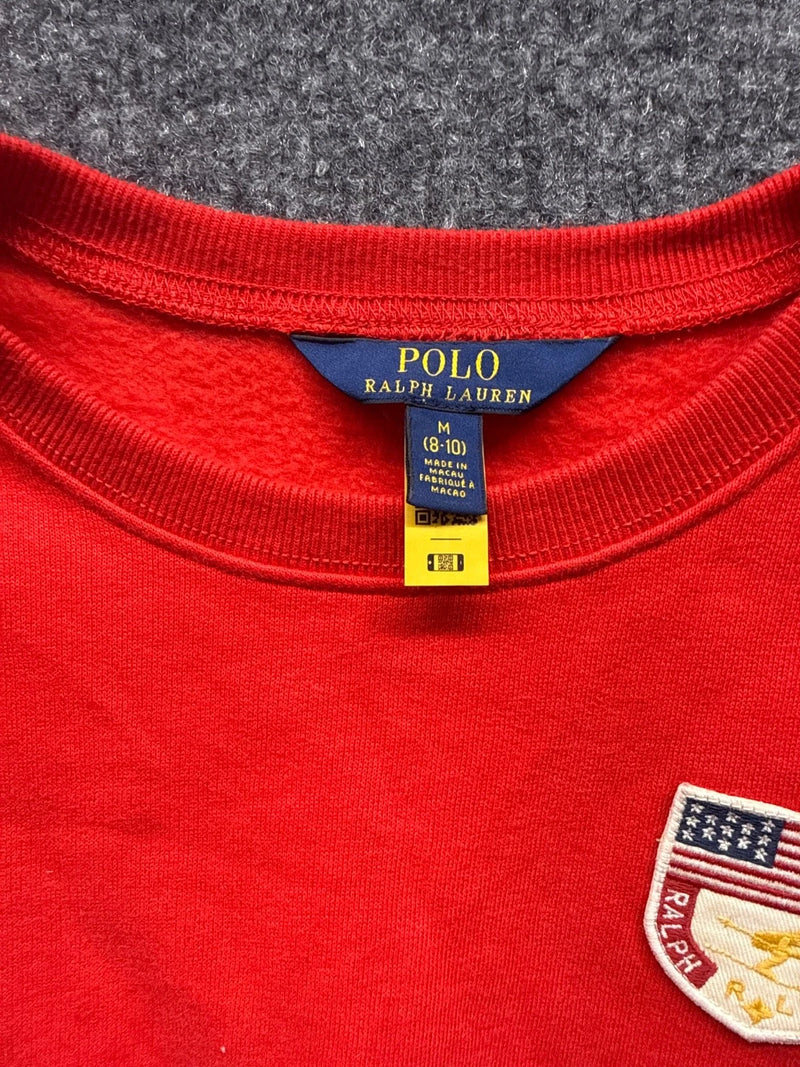 Polo Ralph Lauren Sweatshirt Multicolor Size 8-10 Boys/Girls NWOT