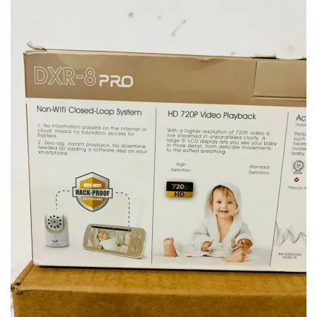 Infant Optics DXR-8 PRO Baby Monitor Video Cam Camera w/ 5" 720P HD Open Box