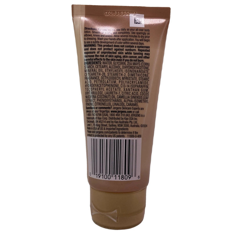 Jergens Natural Glow Fair To Medium Sunless Tanner 2 Oz 15 Pack New