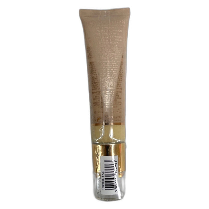 Makeup Revolution Super Dewy Skin Tint Moisturizer Fair 55ml FAIR Pack of 2 New