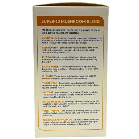 Force Factor Modern Mushrooms 10-Mushroom Superfood Blend 90 Capsules – New 3