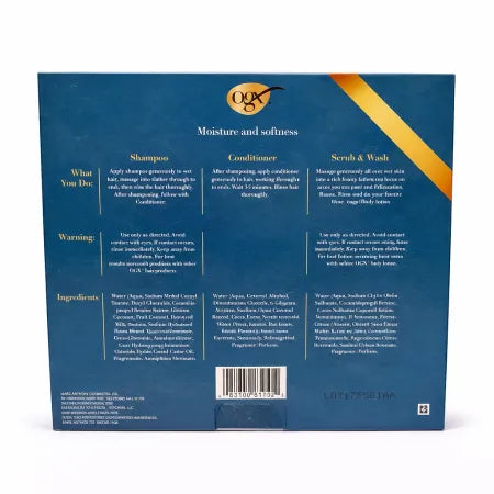 OGX Hair and Body Hydration Set Coconut Milk Shampoo Conditioner 3 pack New