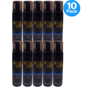 Bondi Sands Dark Self Tanning Foam Salon Quality Coconut Scent 5.07 fl oz 10 Pac