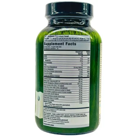 Irwin Naturals Testosterone-Extra Fat Burner 60 Liquid Soft-Gels (1 Pack)