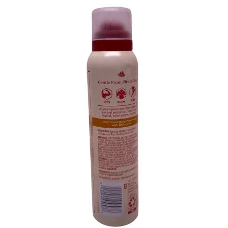 Old Spice Total Body Spray Vanilla Shea 3.5 oz 4 Pack New