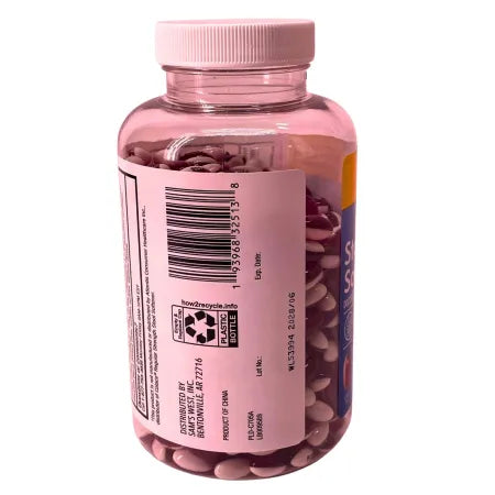 Member’s Mark Stool Softener 100mg 600 Softgels 2-Pack New Exp 06/2028