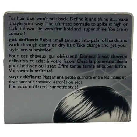 Got2b Defiant Shine Pomade 2 oz each 3 Pack New