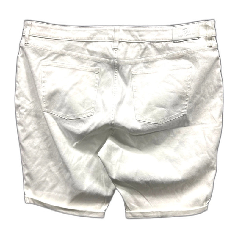Lauren Ralph Lauren Shorts White Size 22w Women's NWOT NWT