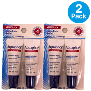 Aquaphor Lip Repair Value Pack 0.35 Fl Oz 2 Pack New