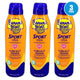 Banana Boat Sport Ultra Clear SPF 50 Sunscreen Spray 6oz Exp 12/26 Pack of 3 New