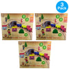 Woodlets 30 Piece Wooden Train Set Sustainable Wood 12m+ 3 Pack New