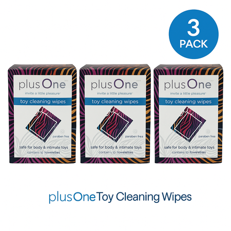 Plus One Toy Cleaning Wipes 12 Towelettes 3 Pack New