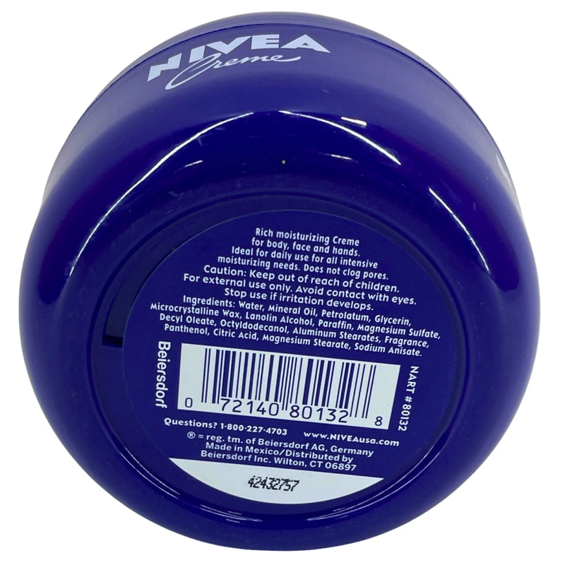 NIVEA Creme Rich Moisturizing Body, Face & Hand Cream 6.8 oz 5 Pack New