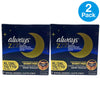 Always ZZZ Disposable Period Underwear XL/2XL 18-26 7 Count 2 Pack New
