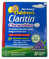 Claritin Children's Flavored Allergy Relief 40 Total Exp 12/26 Pack of 2 New