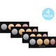 Revlon Eyeshadow Palette 4 Baked Shades Spheres 4 Pack New