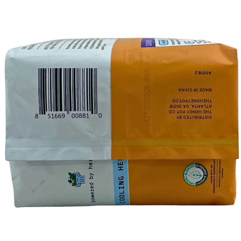 The Honey Pot Organic Cotton Incontinence Overnight Pads Wings 16ct 3 Pack New