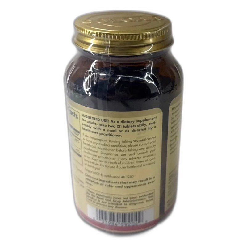 Solgar Magnesium Citrate 60 Tablets Dietary 120 Total Exp 04/27 Pack of 2 New