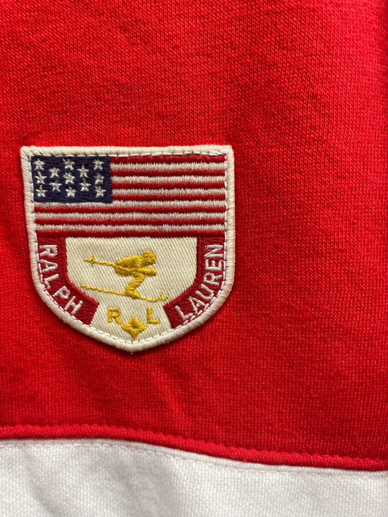 Polo Ralph Lauren Sweater White Red Size M Men's NWOT NWT