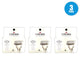 Cremo Barber Grade Shave Experience 4 Cartridges Pack of 3 New