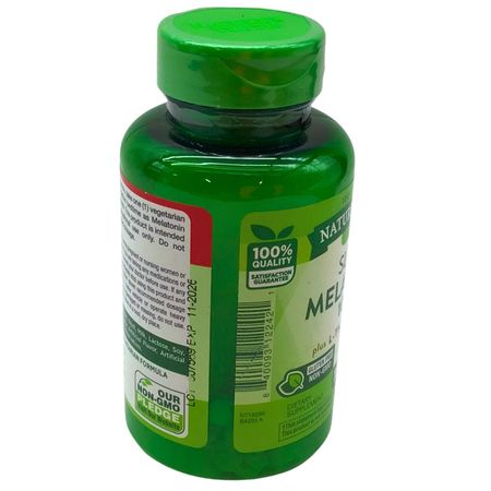 Nature’s Truth Melatonin 10mg + L-Theanine 180 Tablets New 11/2026