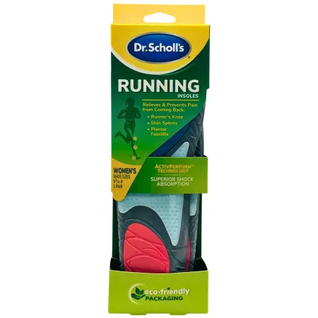 Dr. Scholl’s Running Insoles Women’s Sizes 5.5–9 – 1 Pair – New 1