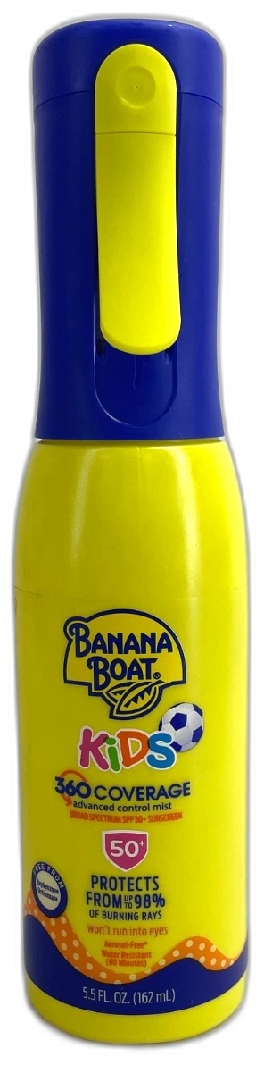 Banana Boat 360 Coverage SPF 50 Sunscreen Spray 5.5oz Exp 02/27 Pack of 2 New