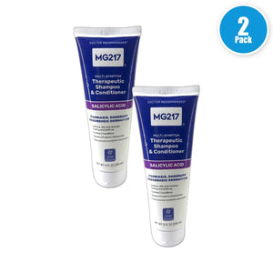 Mg217 Psoriasis Shampoo Conditioner 4 Total Exp 09/27 Pack of 2 New