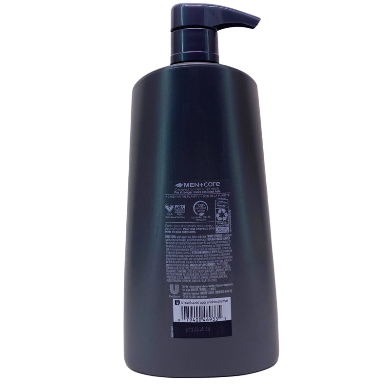 Dove Men Care Charcoal and Clay Shampoo 25.4 oz 5 Pack New