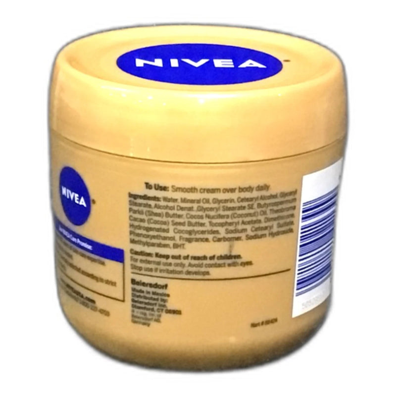 Nivea Cocoa Butter Body Cream Deep Nourishing Serum Moisturizer Pack of 2 New