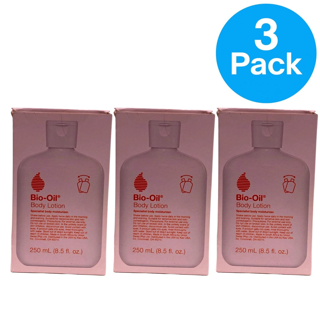 Bio-Oil Body Lotion - High-Oil Ultra-Light Hydration - 8.5oz - 3 Pack Bundle