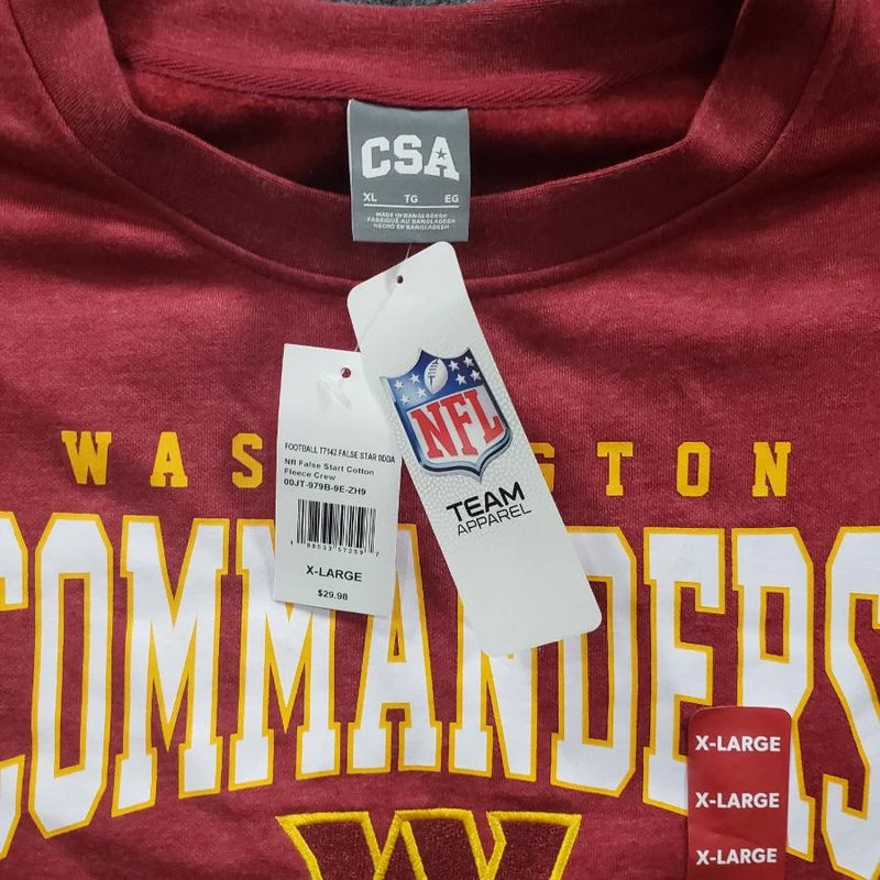 CSA Sweater Red Size XL Men's NWT