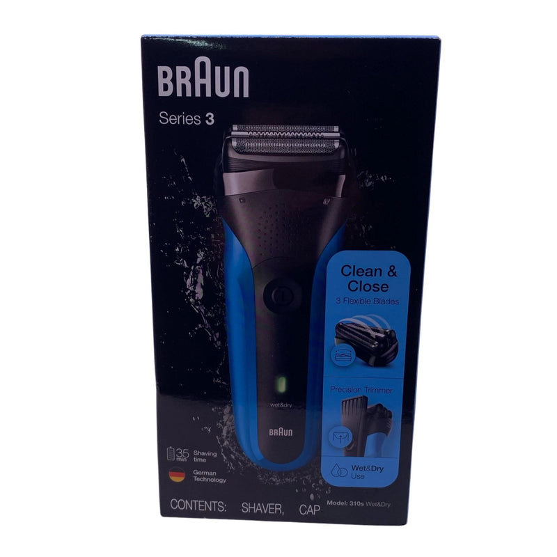 Braun Series 3 Electric Shaver Clean & Close Wet & Dry New
