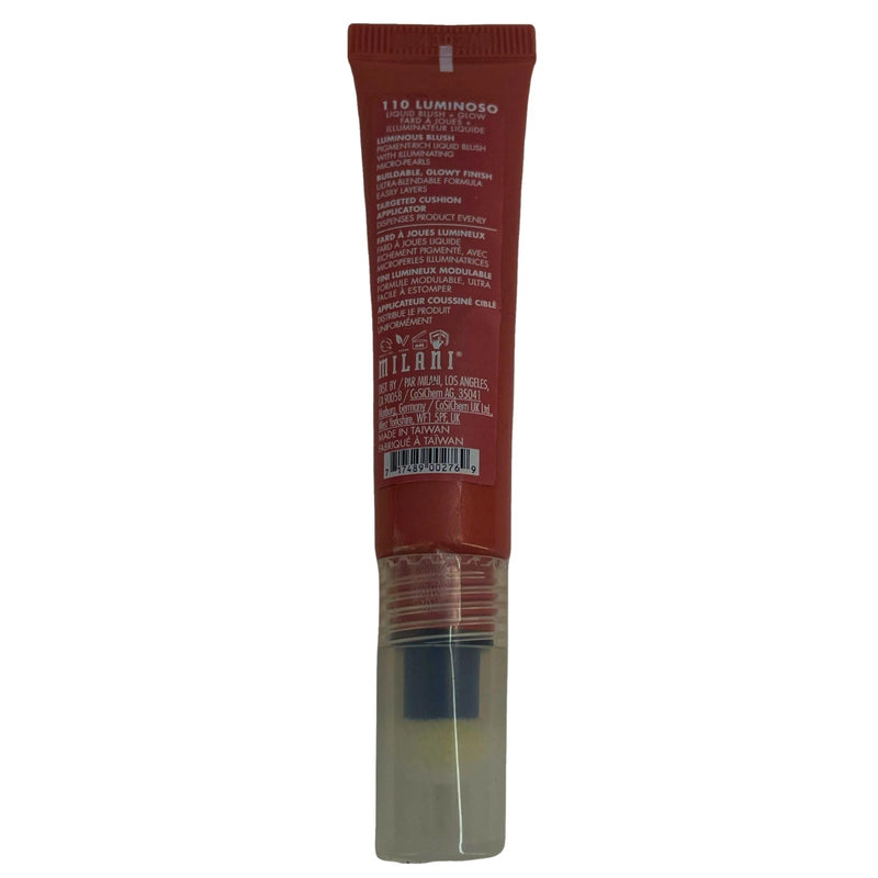 Milani Cheek Kiss Liquid Blush + Glow 110 Luminoso 0.33 fl oz (3 Pack)
