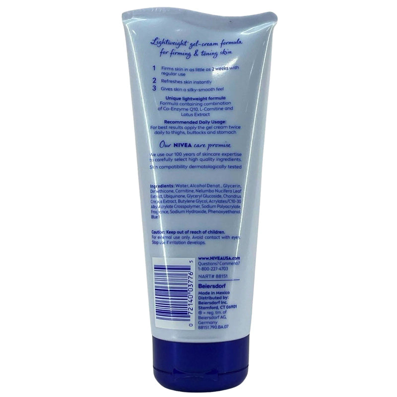 Nivea Skin Toning & Firming Body Gel-Cream 6.7 oz 5 Pack New
