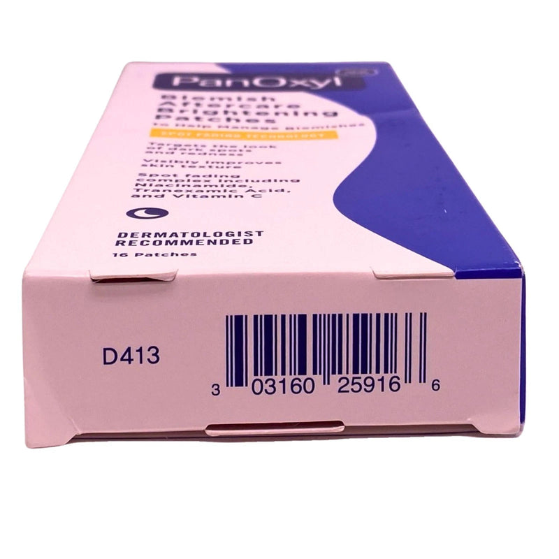 PanOxyl Blemish Aftercare Brightening Patches Niacinamide Tranexamic Acid 5 Pack