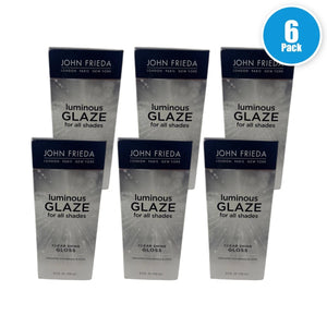 Luminous Glaze Hair Gloss 6.5 Fl Oz All Hair Types Shine Enhancer Pack of 6 New
