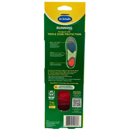 Dr. Scholl’s Running Insoles Women’s Sizes 5.5–9 – 1 Pair – New 2